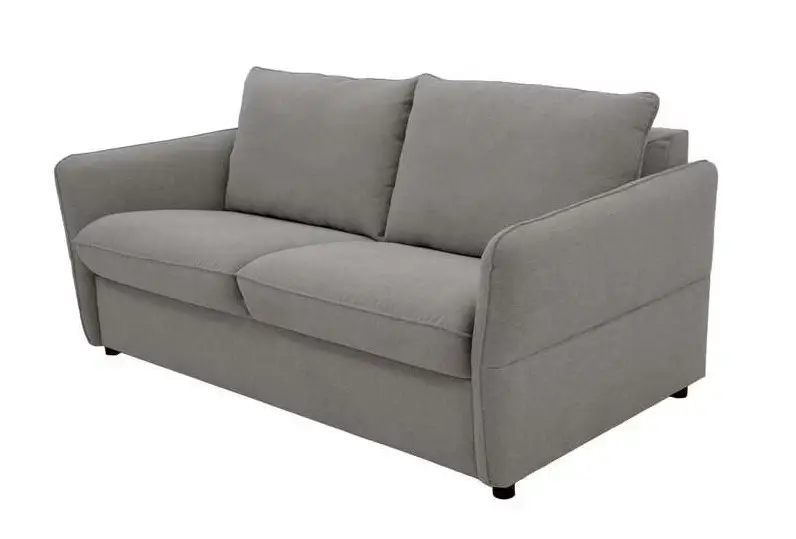 Canape droit convertible NOLO EW 4 places Gris - Conforama