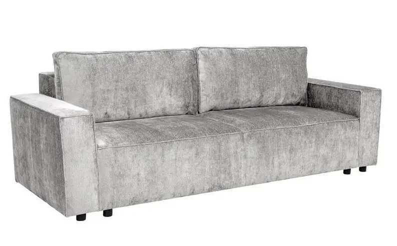 Canape droit convertible THOR EW 3 places Gris - Conforama