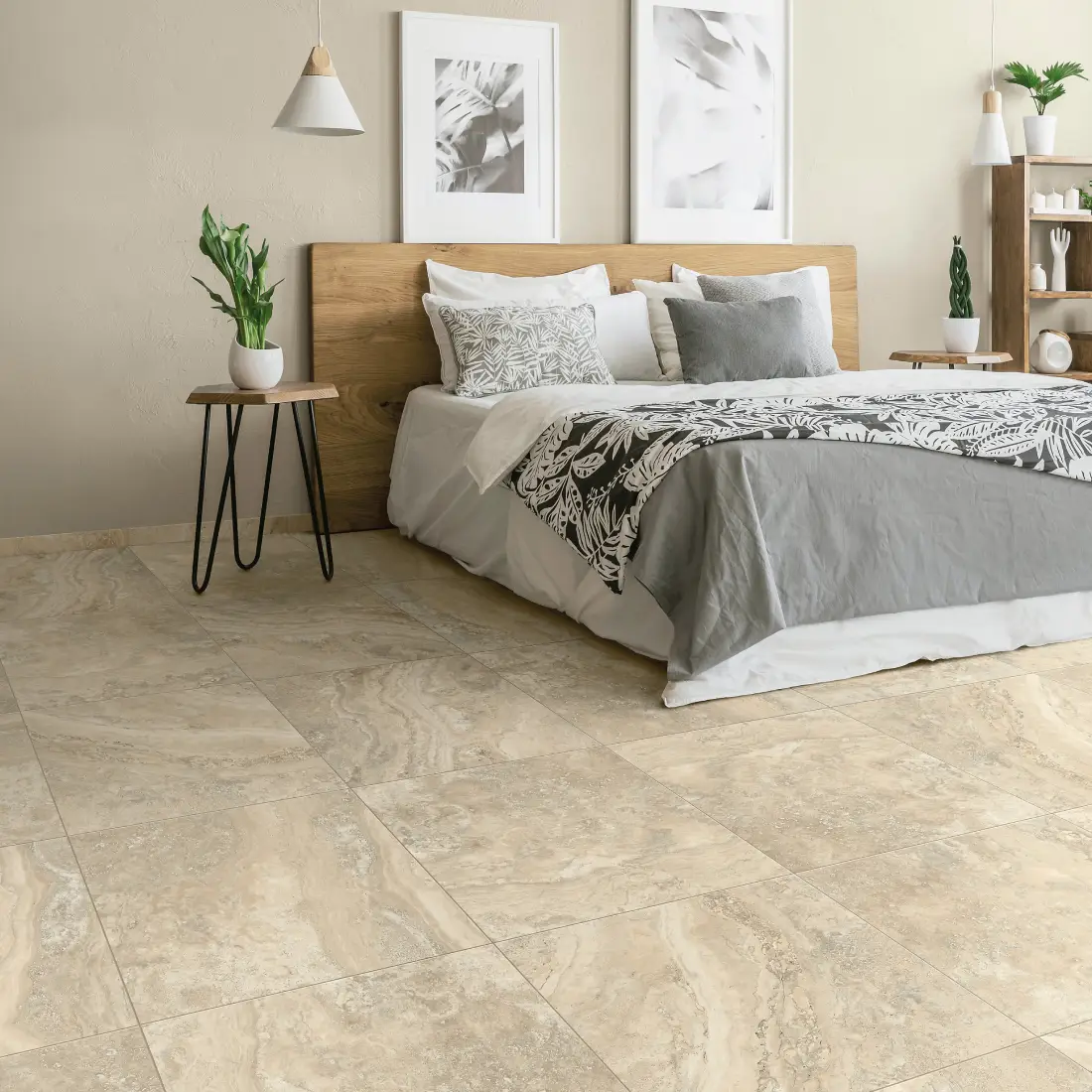 Carrelage sol et mur SIENA beige 60x60cm pas cher - Carrelage Castorama