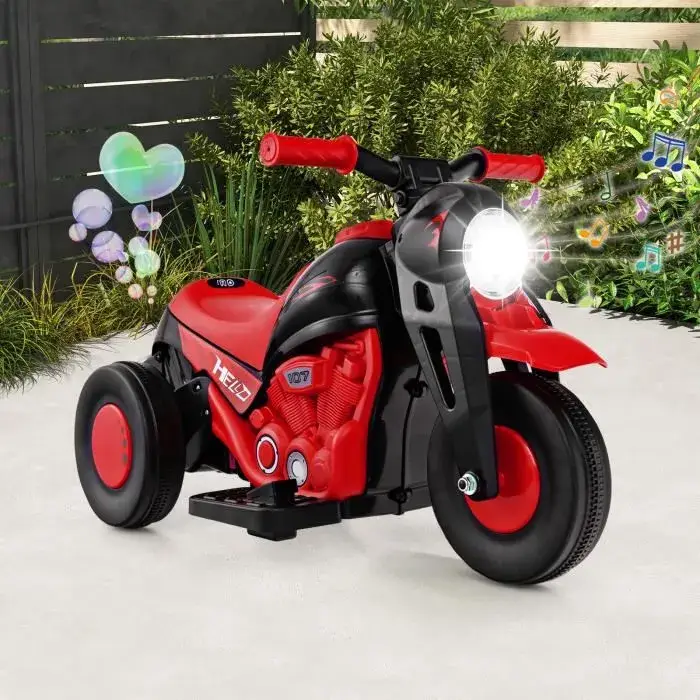 DREAMADE Moto Électrique 6V pour Enfant pas cher en Promo à -15% chez CDISCOUNT 