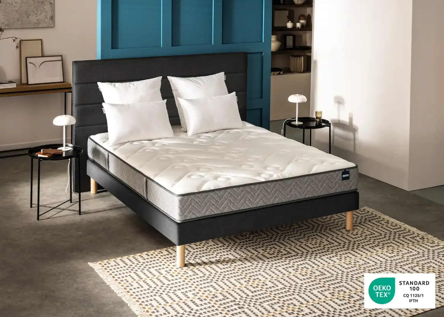 Ensemble Matelas + Sommier ENERGIZING Bultex : Réduction -40%