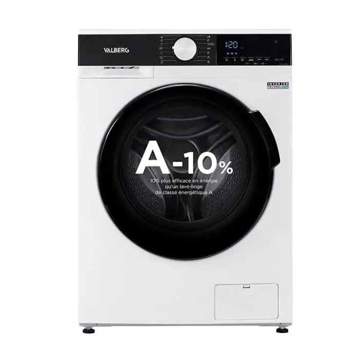 Lave-linge hublot VALBERG WF 714 A-10 W566C 7 kg pas cher : Lave Linge Electro Dépôt