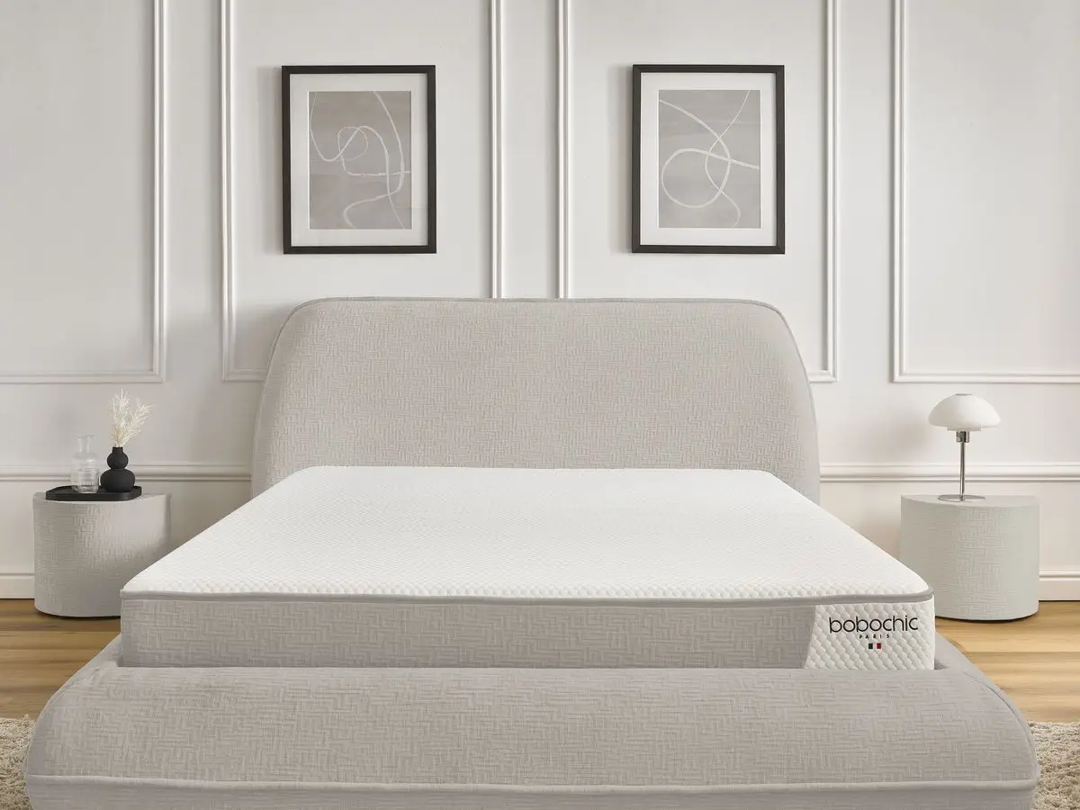 BOBOCHIC Matelas ANDREA 22 cm 149x190 cm mousse haute densité éco-conçue Bubble