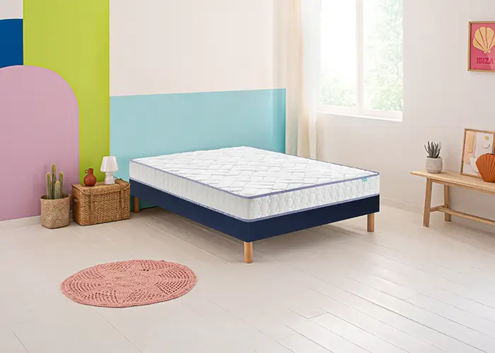 Matelas SIMPLIT Merinos 140x190 cm : confort ferme, durable et abordable