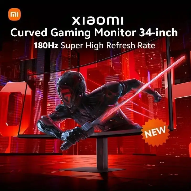 Ecran PC Gamer incurvé XIAOMI G34WQi 86.36 cm