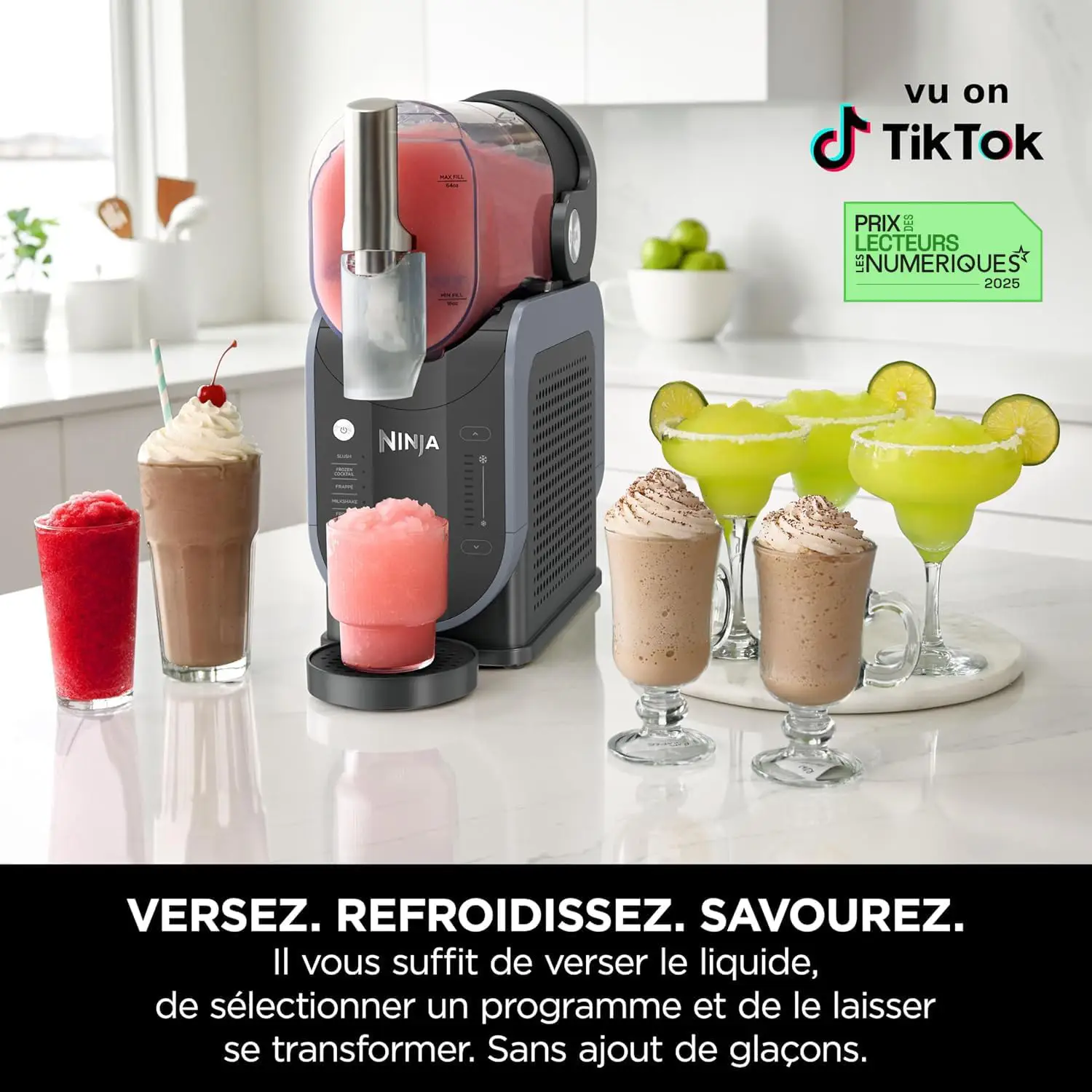Machine à boissons glacées et granités NINJA SLUSHI 2.5L