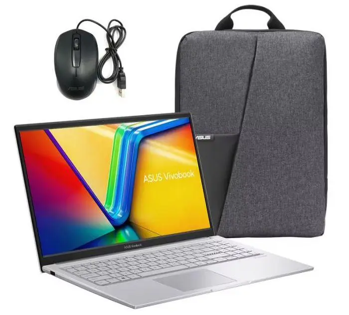 Ordinateur Portable ASUS S1504ZA-NJ1263W 15.6'' + Sac + souris