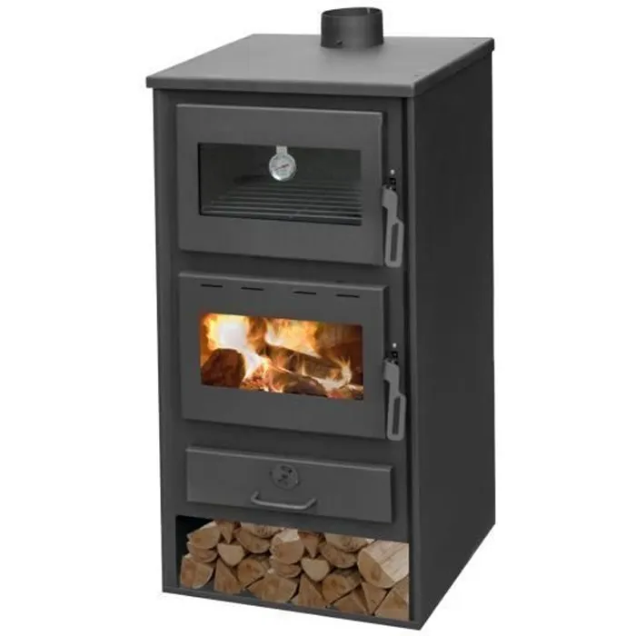 Poêle à Bois avec four LYSSIA Sannover 12 kW