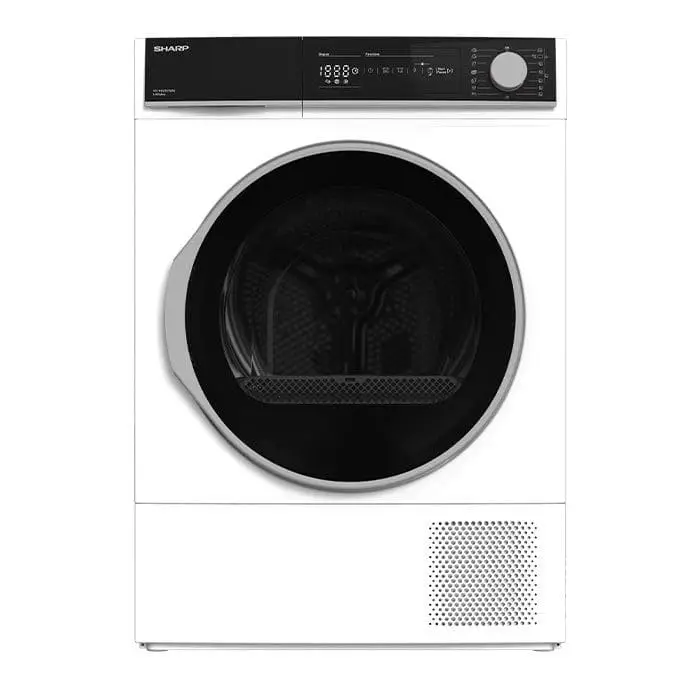 Sèche-linge pompe à chaleur SHARP KD-NHH2S7EW2-FR 12 kg pas cher - Sèche Linge Electro Dépôt