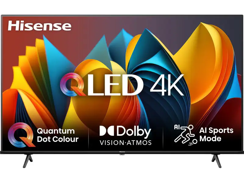 TV QLED HISENSE 50E7NQ 127 cm Smart TV pas cher : Immersion et Qualité d'Image Exceptionnelle