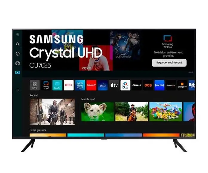 TV SAMSUNG 43TU7025 109 cm UHD 4K SMART TV pas cher : L'Excellence de la Technologie