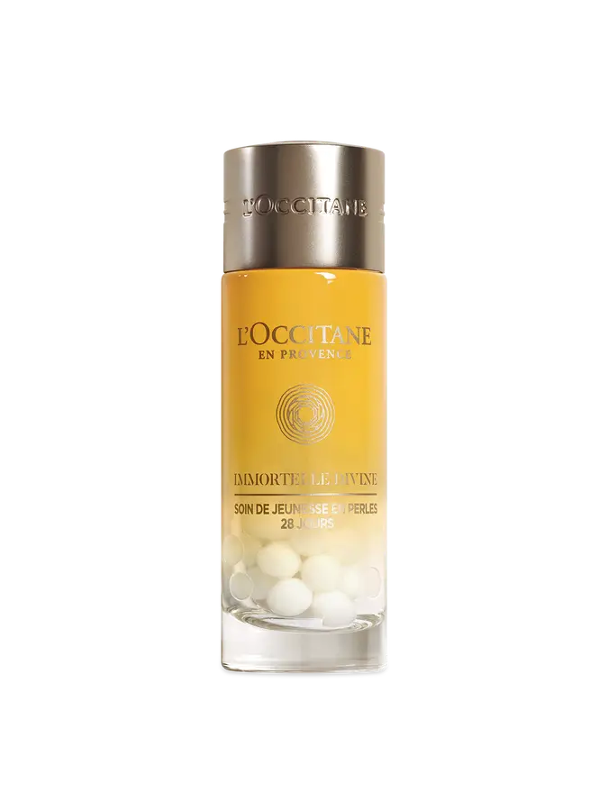 Soin de Jeunesse en Perles 28 jours Immortelle Divine L'OCCITANE