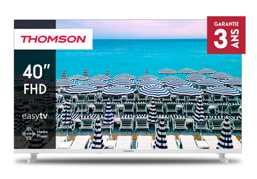 TV THOMSON 40FD2S13W 102 cm pas cher : L'Expérience Full HD Essentielle pour Votre Salon