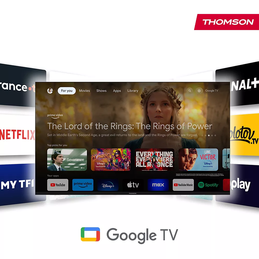 TV THOMSON 50UG4S14W 127 cm GoogleTV UHD 4K