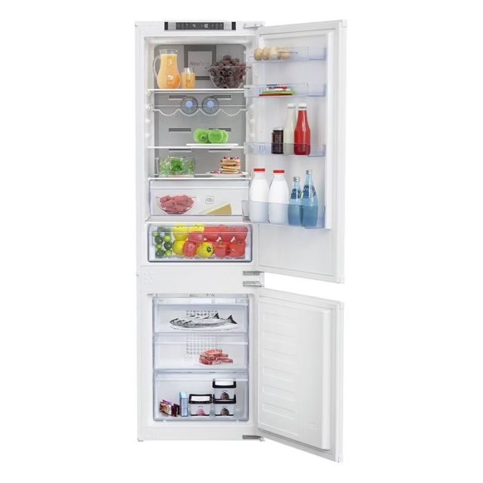 Réfrigérateur combiné intégrable BEKO BCNA275E33SN 254 L 