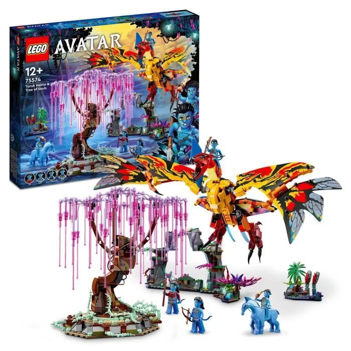 LEGO® Avatar 75574 Toruk Makto et l’Arbre des Âmes, Jouet, Minifigurine Jake Sully, Film 2022