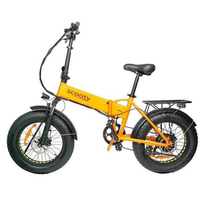 Vélo électrique SCOOTY BIG COOL 20 Orange 25 km/h pas cher - Vélo électrique Electro Dépôt