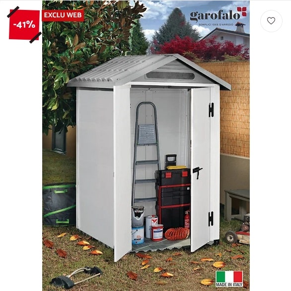 Abri GAROFALO 1.94 m² avec dalle composite