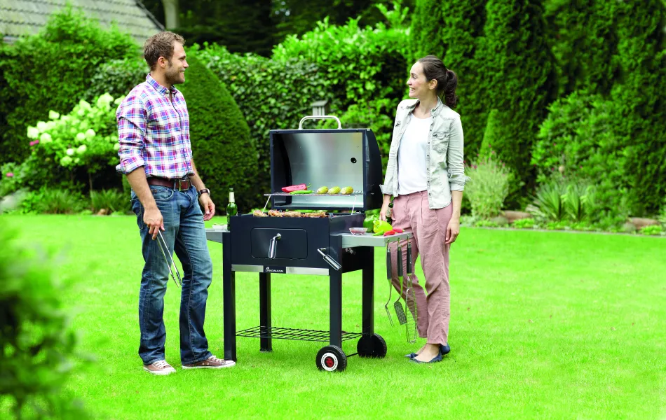 Barbecue chariot à charbon LANDMANN pas cher : Cuisinez en toute simplicité !