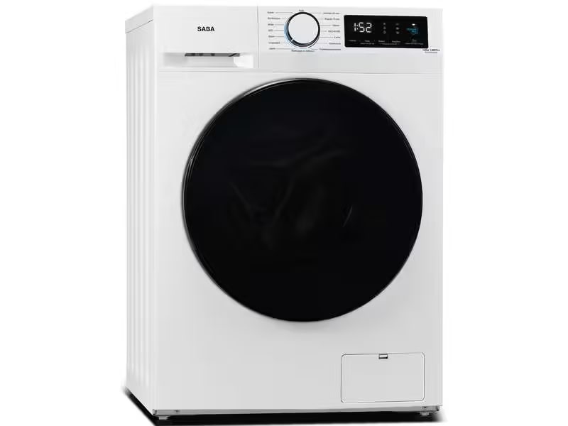 Lave linge ouverture hublot SABA FL1214L23W 12kg