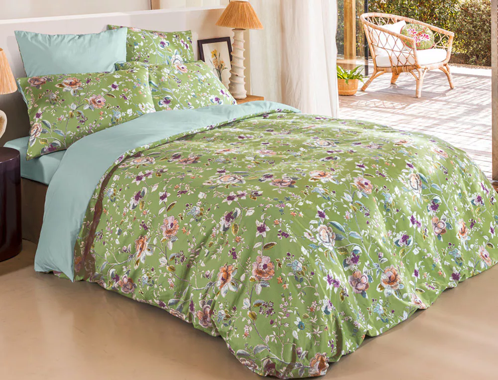 Linge de lit Belle de jour Motif floral - Linvosges
