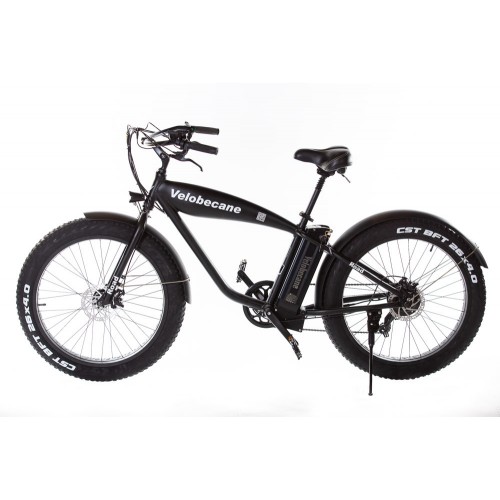 Vélo électrique fatbike Velobecane Road noir pas cher - Vélo Electrique Velobecane