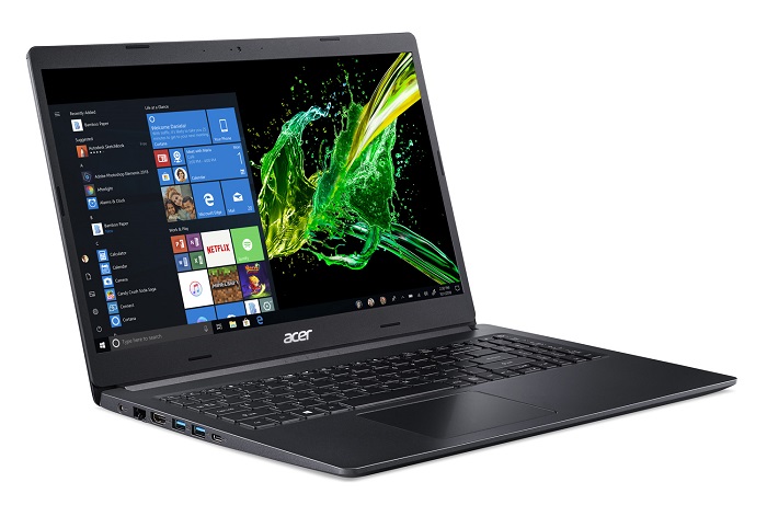 Acer Aspire A515-55-736H Noir Ordinateur portable pas cher - Black Friday PC portable Boulanger