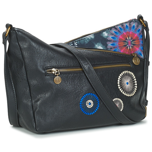 Desigual BLACK PAPER HARRY MINI Noir pas cher - Sacs à Main Spartoo