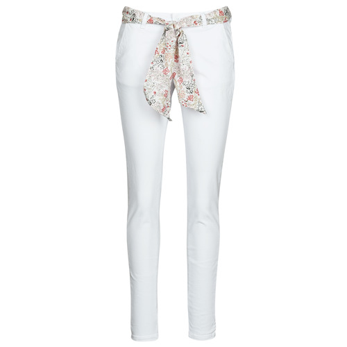 Le Temps des Cerises LIDY Blanc pas cher - Pantalon Femme Spartoo