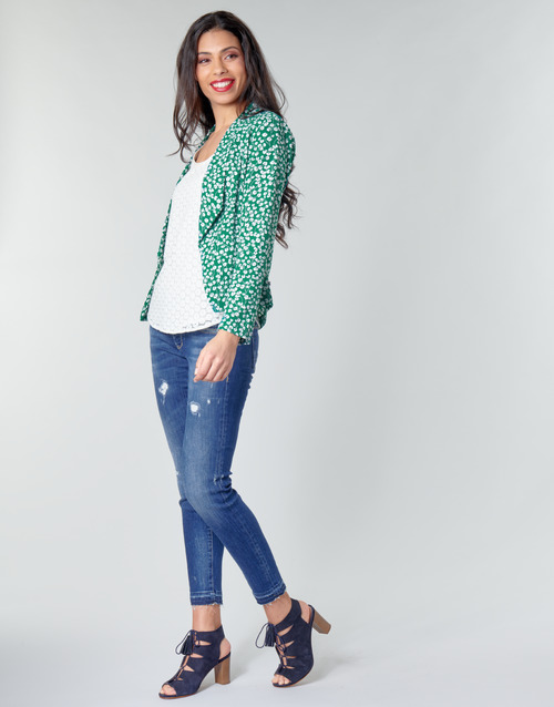 Le Temps des Cerises PULP SLIM 7/8 Bleu pas cher - Jeans Femme Spartoo