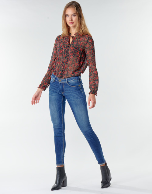 Le Temps des Cerises Jean PULP Bleu - Jeans Femme Spartoo