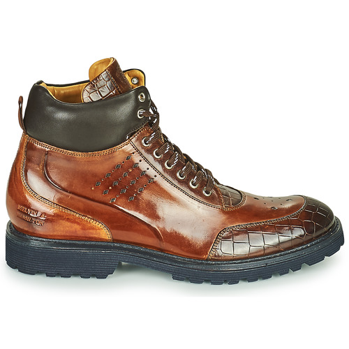 Melvin & Hamilton BOBBY 8 BOOTS Marron - Boots Homme Spartoo