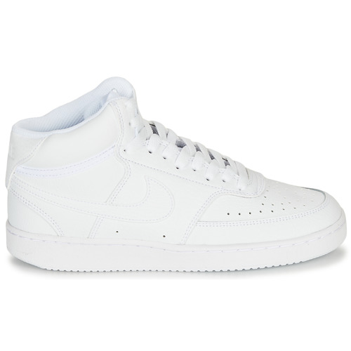 Nike COURT VISION MID Baskets Blanches