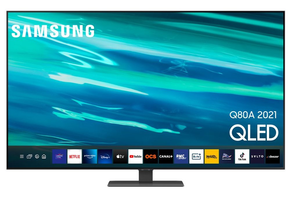 Téléviseur Samsung QE55Q80A 2021 140 cm