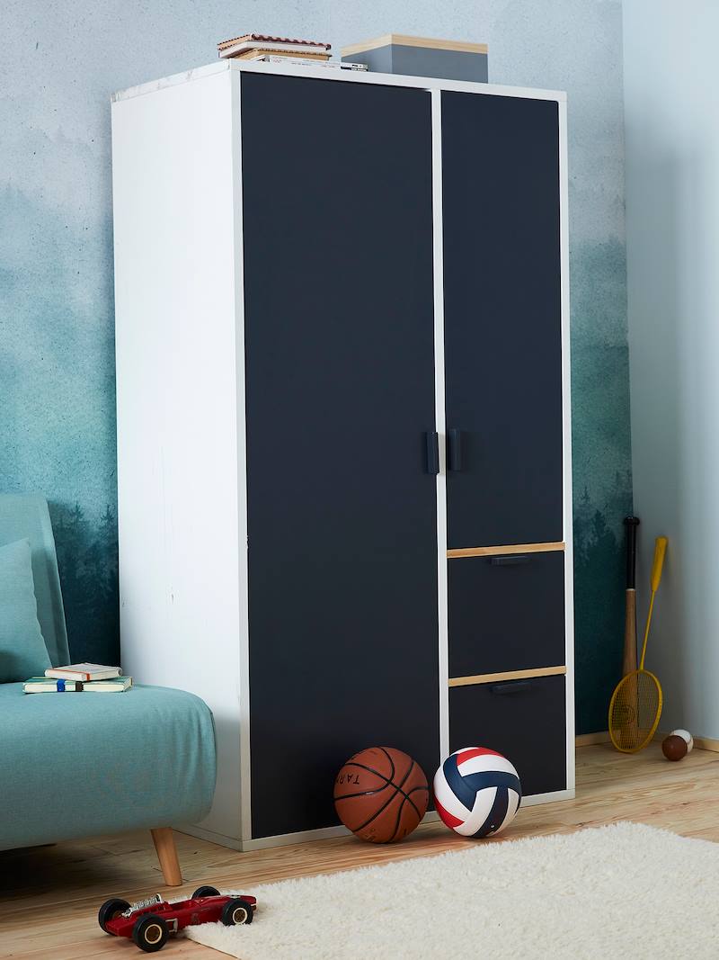 Armoire LIGNE REGLISSE noir