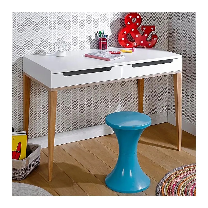 Bureau 2 tiroirs Solange pas cher - Bureau Enfant Camif 