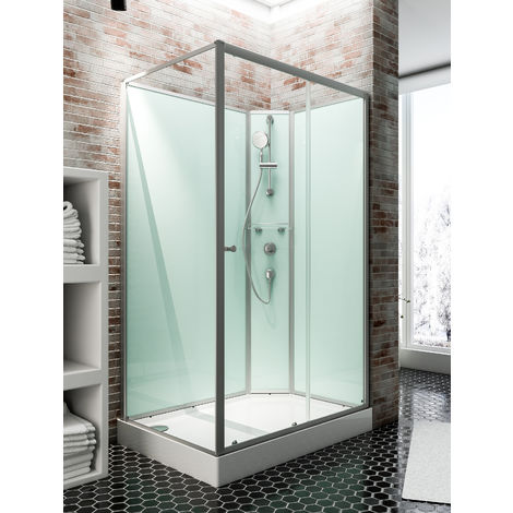 Cabine de douche intégrale Ibiza SCHULTE avec porte coulissante