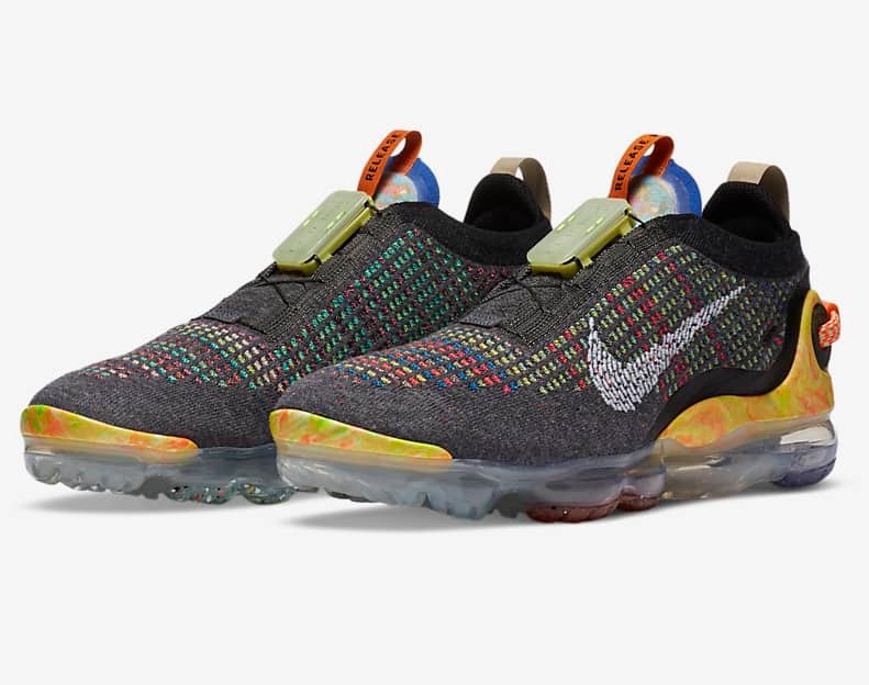 Nike Air VaporMax 2020 FK Gris fer/Multicolore/Blanc - Baskets Homme Nike