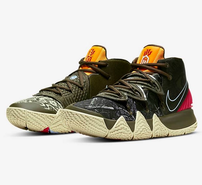 Nike Kybrid S2 Kaki cargo/Or université/Véranda/Marine léger - Baskets Femme Nike - Baskets Homme Nike