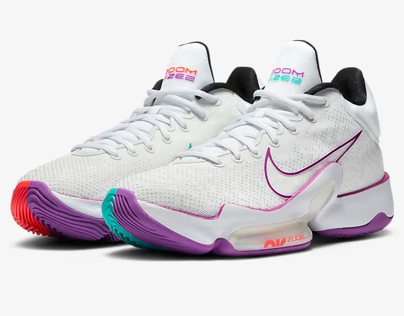 Nike Zoom Rize 2 Blanc sommet/Cramoisi flash/Hyper violet - Baskets Homme Nike