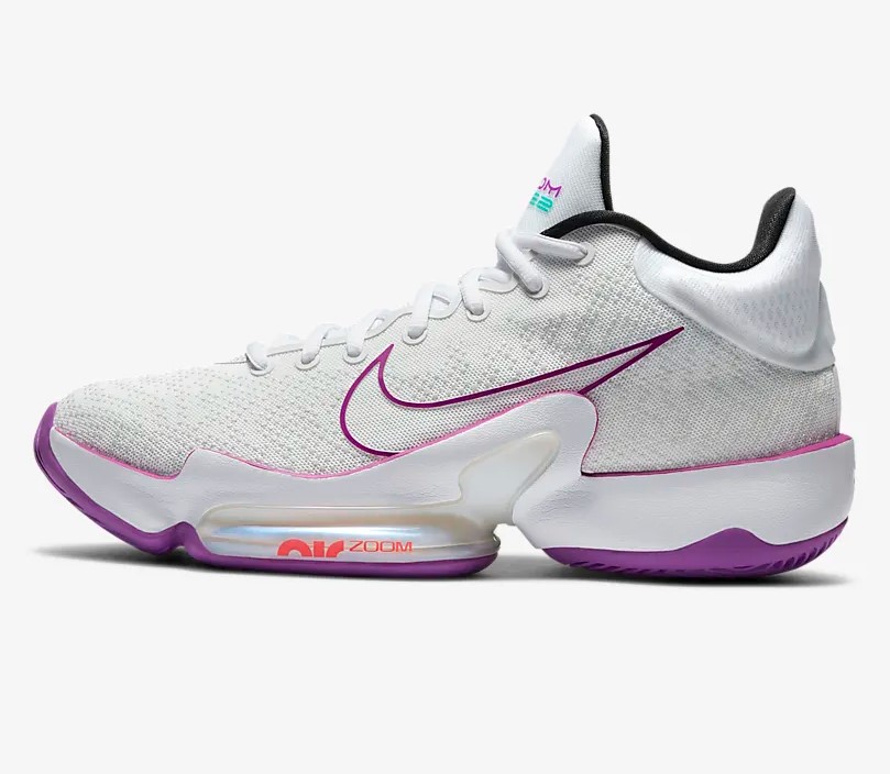 Nike Zoom Rize 2 Blanc sommet/Cramoisi flash/Hyper violet pour Homme