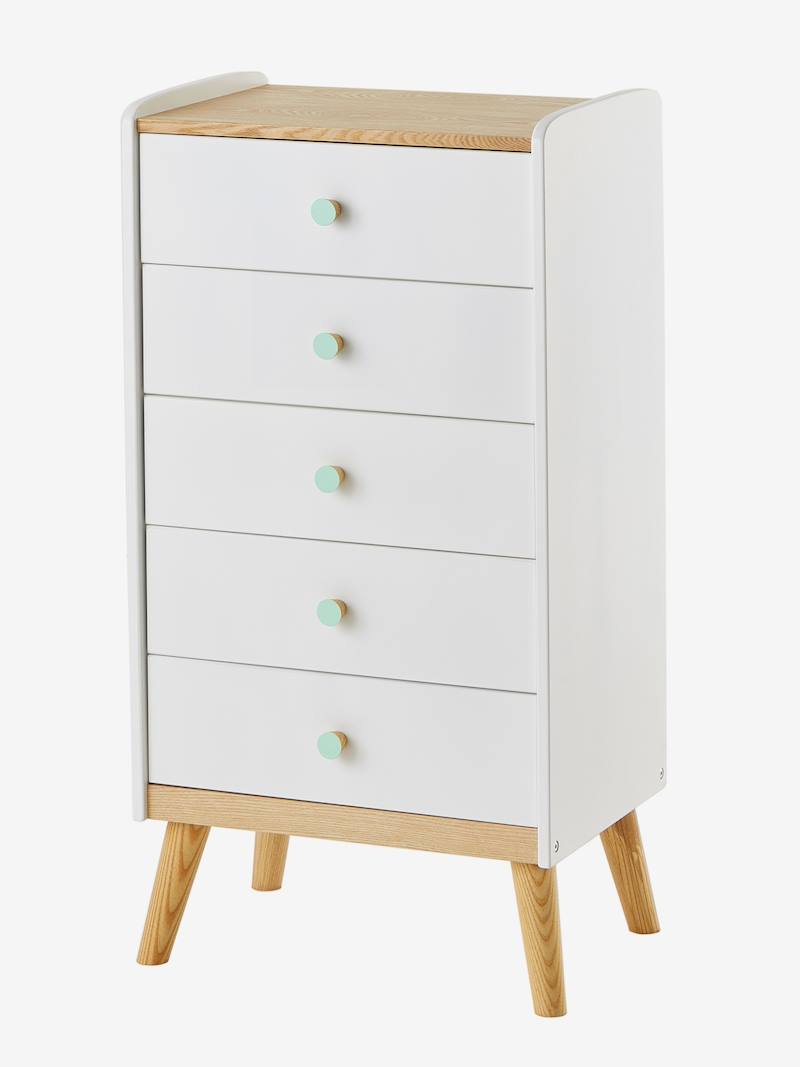 Commode semainier LIGNE CONFETTI pas cher - Commode Enfant Vertbaudet