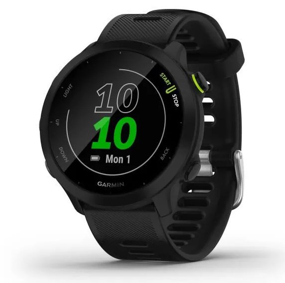 GARMIN Forerunner 55 Montre connectée GPS Noir pas cher - Montre Connectée Cdiscount 