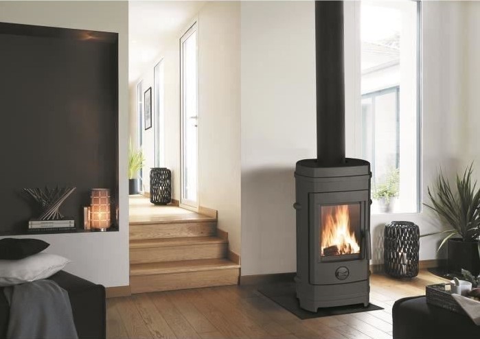 INVICTA Remilly 7 kW Poêle à bois pas cher - Poêle à bois Cdiscount