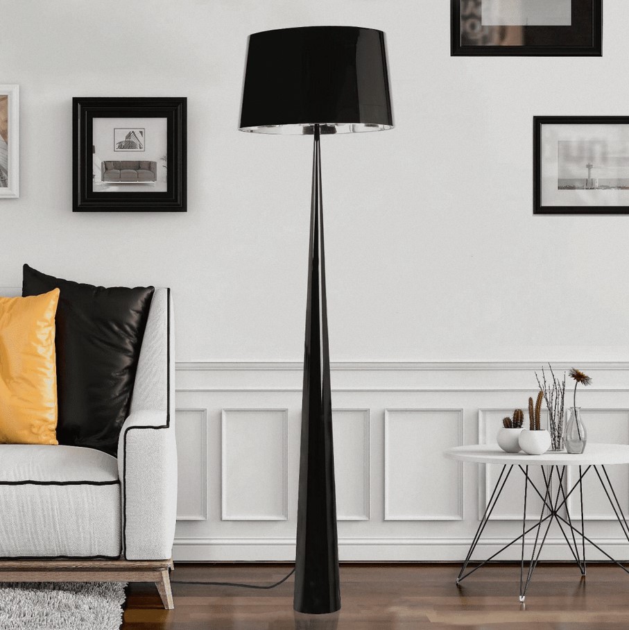 Lampadaire TOTEM noir - Maisons du Monde