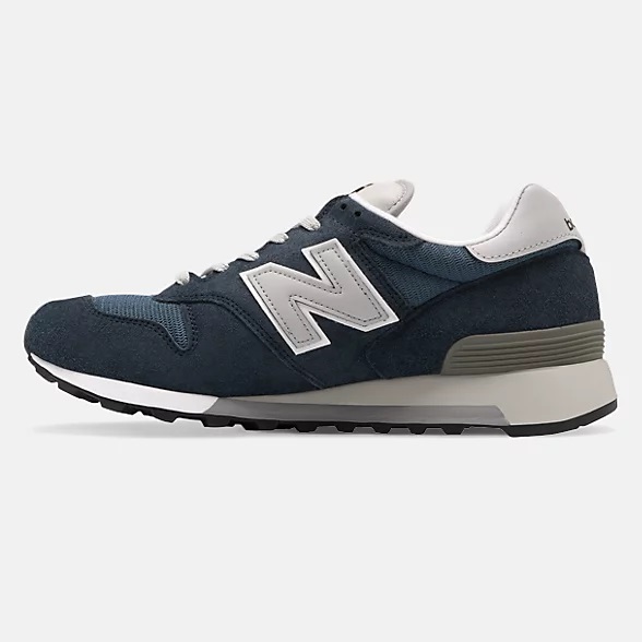 New Balance Made in US 1300 Navy with NB Blue pas cher - Baskets Homme New Balance