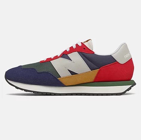 New Balance 237 Team Red avec Pigment pas cher - Baskets Homme New Balance