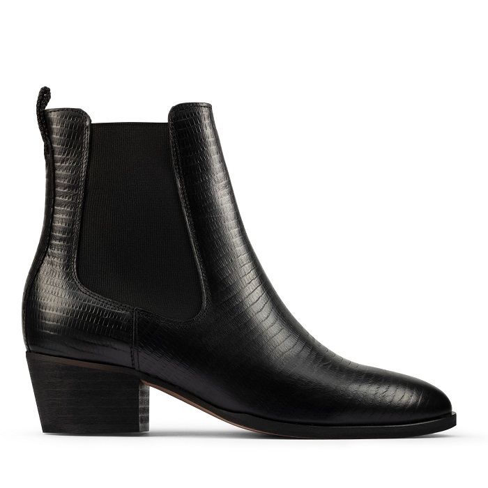 Bottines OCTAVIA LO Clarks Cuir noir