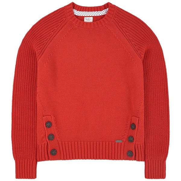 Pull en maille Pepe Jeans Rouge Maille