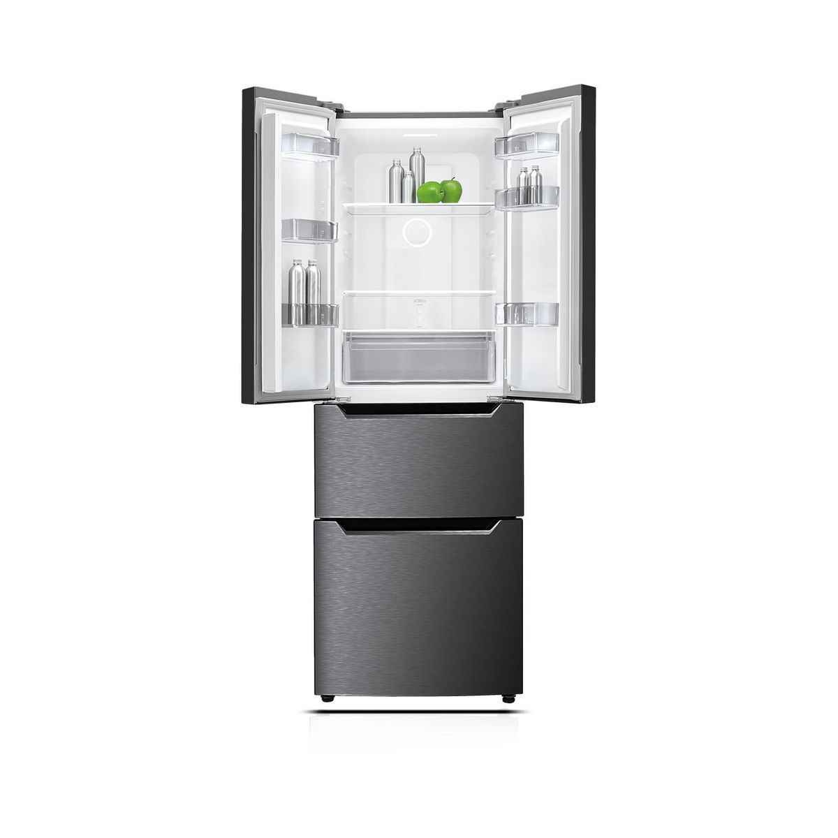 Réfrigérateur multi portes 155484 QILIVE 320 L pas cher - Réfrigérateur américain Auchan